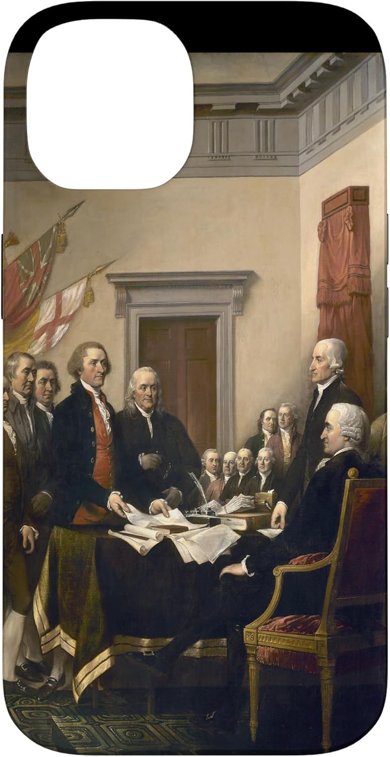 Signing Of The Declaration Of Independence Case for iPhone 15