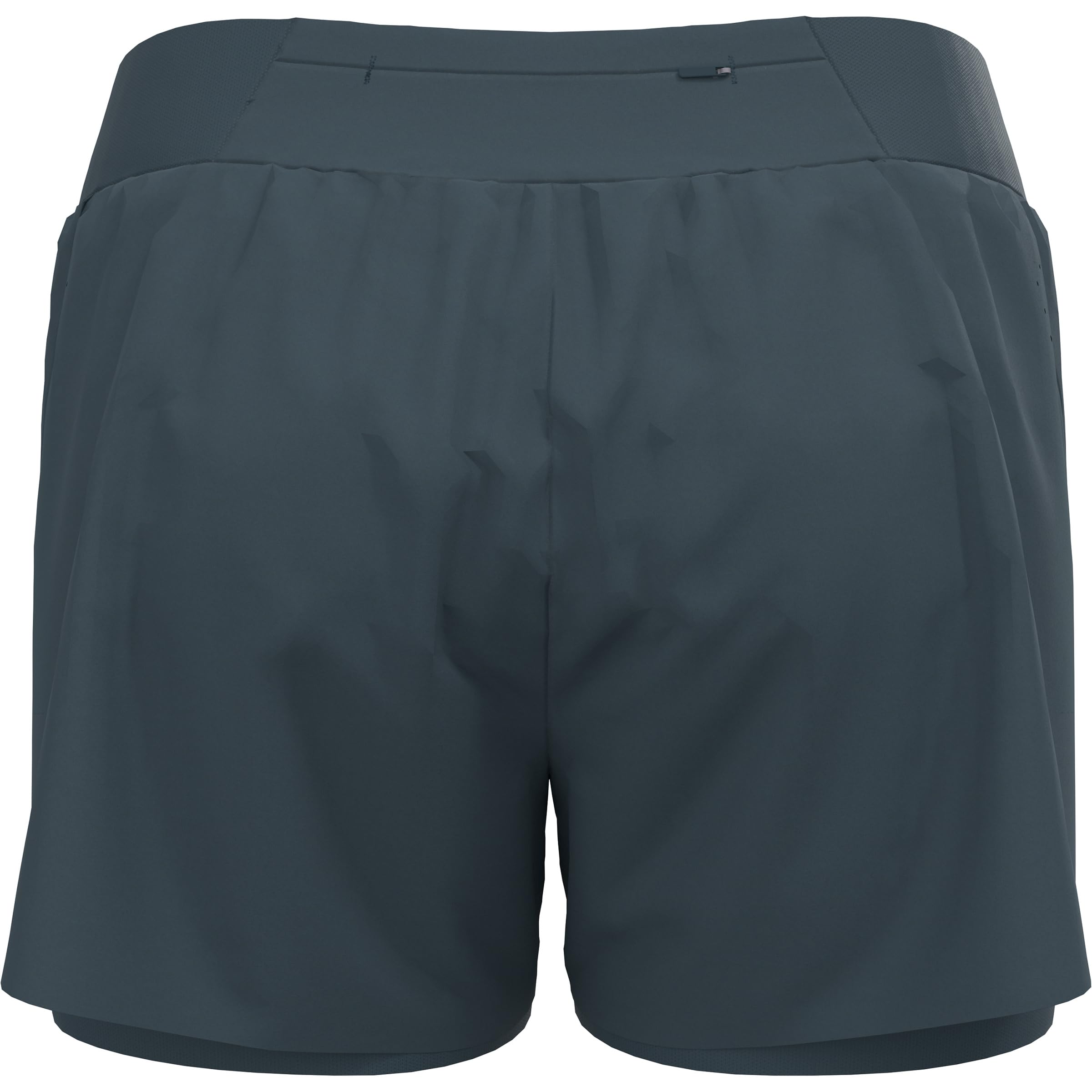 Odlo Damen Zeroweight 3Inch 2In1 Short Laufbekleidung Laufshorts Dunkelgrau - L