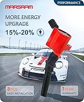 Vista 3 de Marsram Paquete de bobinas de encendido DG508 para Ford F150 F150 F250 E150 E350 Lincol, 2000, 2001, 2002, 2003, 2004, 2005, 2006, 2007, 2008, 2009