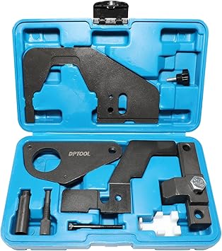 DPTOOL Engine Camshaft Timing Lock Tool Set for Jaguar/Land Rover Evoque 2.0T /Ford 2.0 2.3T SCTi Ecoboost Ti-VCT Mondeo Focus Mustang 303-1565 303-1600 303-748 303-1594 303-1595 303-1521 303-1504