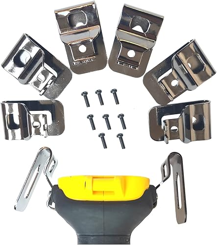 Miniatura 9 de Soporte de cinta métrica, funda de taladro, soporte táctico inalámbrico para cinturón de herramientas, funda con gancho de clip para cinturón,