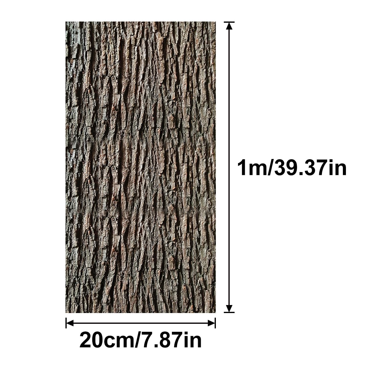 Amazon.com: jweemax Artificial Bark Covering Simulation Tree Bark