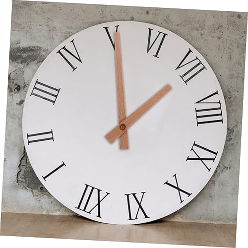 Miniatura 9 de EXCEART Reloj punteros de madera reloj de pared punteros vintage reloj brazo mano cuarzo mecanismo accesorios DIY reloj puntero piezas de repuesto