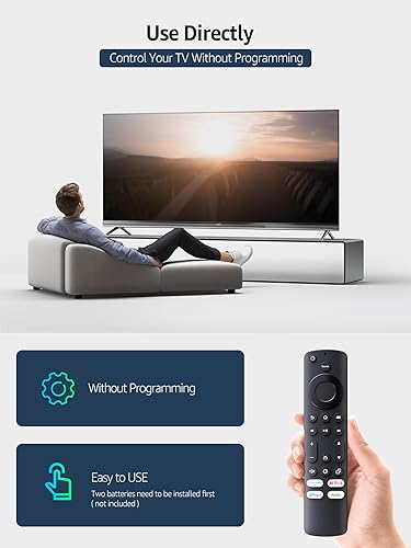 Miniatura 4 de Nuevo control remoto para todos los televisores inteligentes Insignia Toshiba, Hisense Smart TV, repuesto universal para AMZ Omni TV y AMZ 4 Series