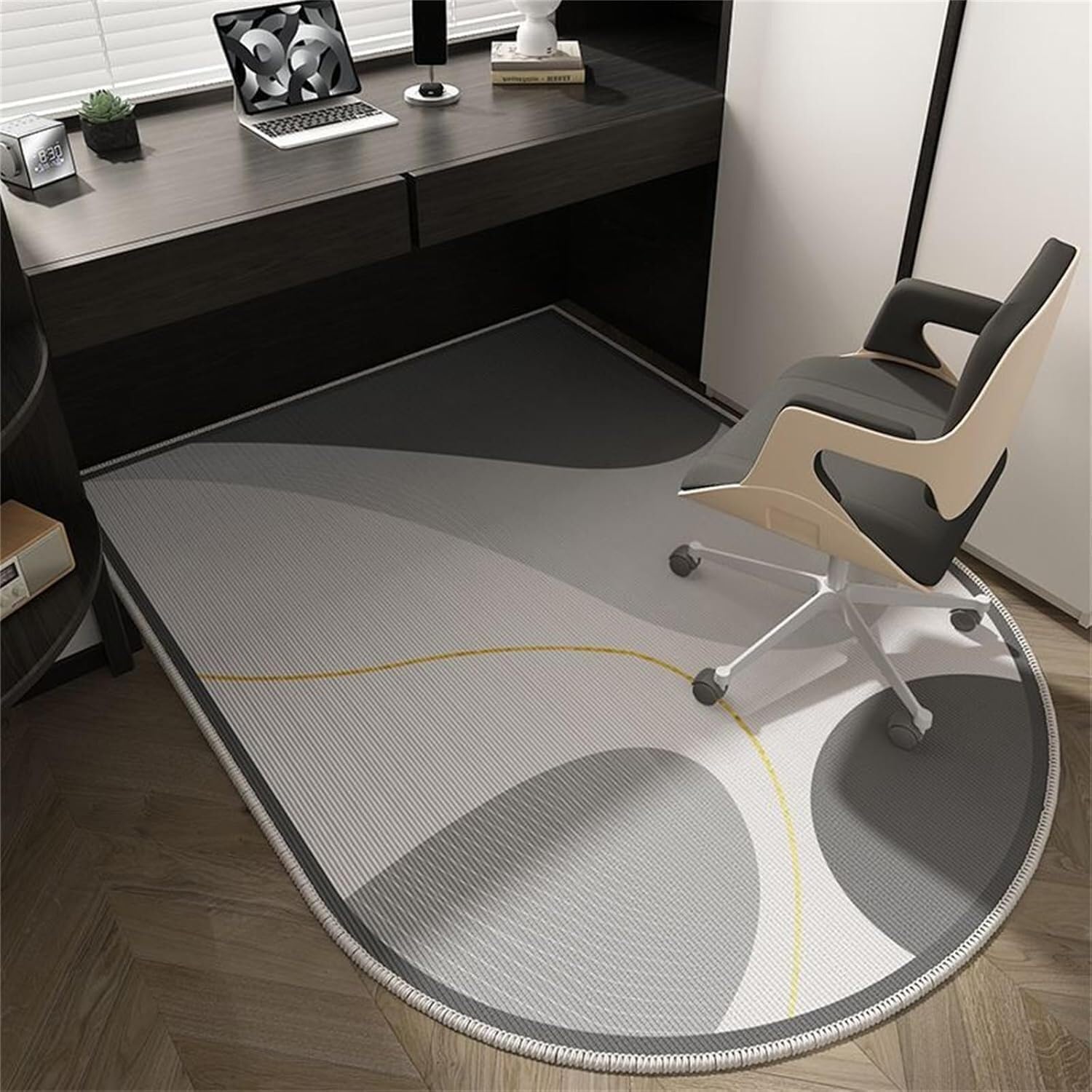 SSDDLZEQ Premium durable range Office Chair Mats, Suitable For Carpets And Hardwood Floors(Modern,60x90cm)