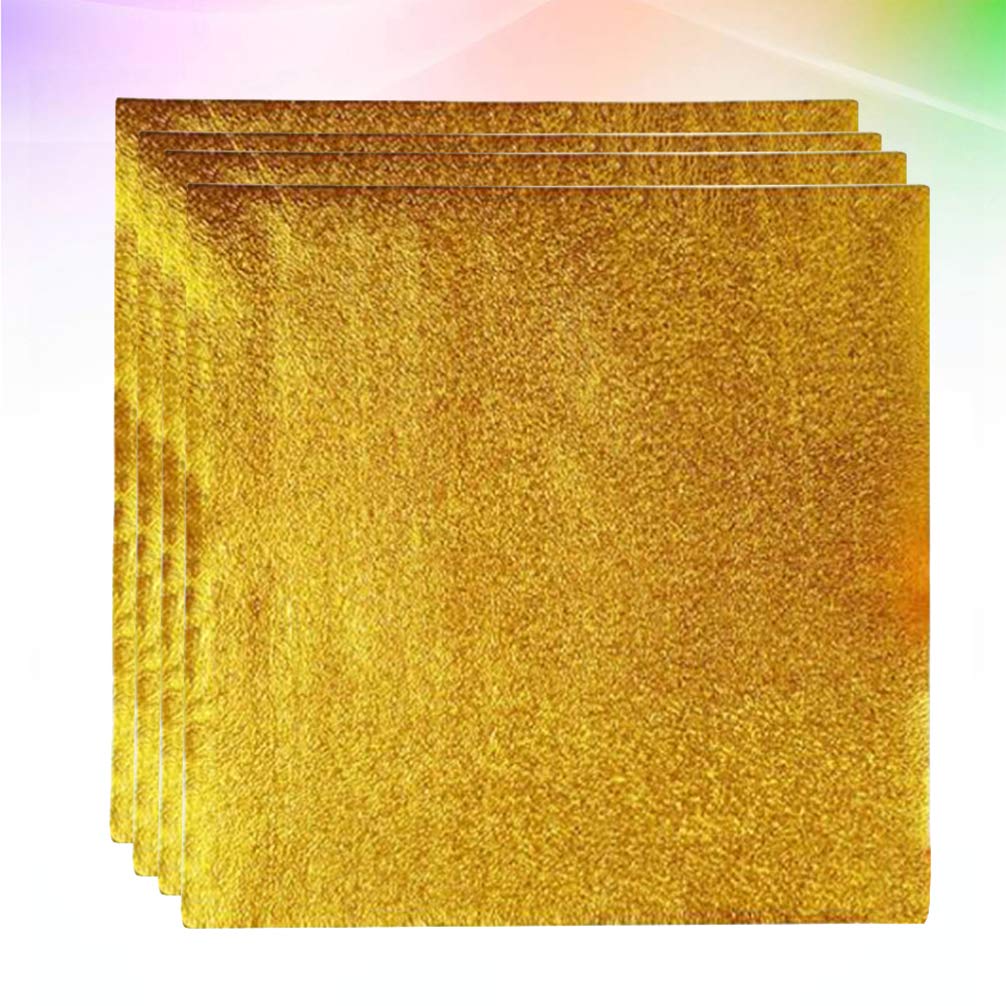 Opakowania na tabliczki czekolady 200 szt. Folia aluminiowa Opakowania na czekoladę Złote jedzenie Papier do pakowania czekolady Opakowanie cukierków Kwadratowe słodycze do czekolady DIY Opakowania na