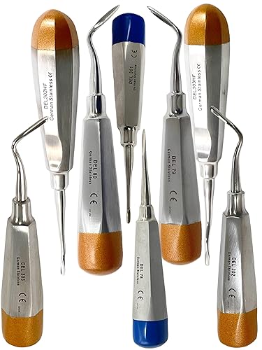 ArTlAb -Elevadores dentales premium Extracción Extracción Osteotome Periotome Luxating Elevator Apical Spade Cryer Proximator Ascensor Implante