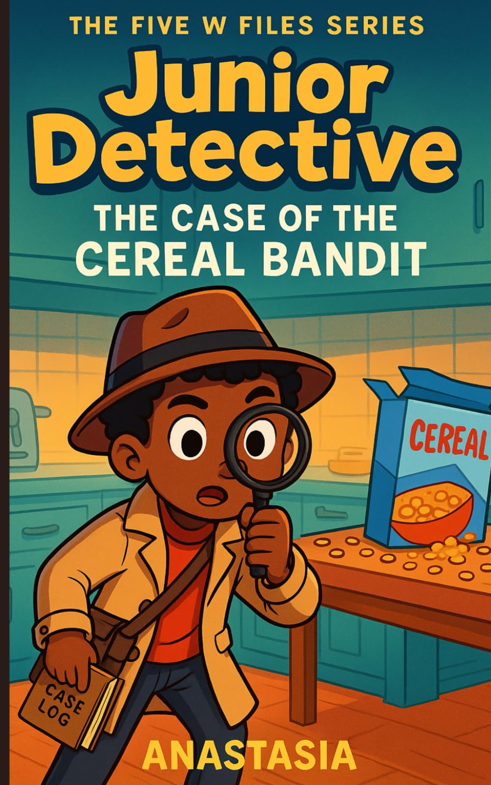 Junior Detective- The Case of The Cereal Bandit (THE FIVE W FILES SERIES)