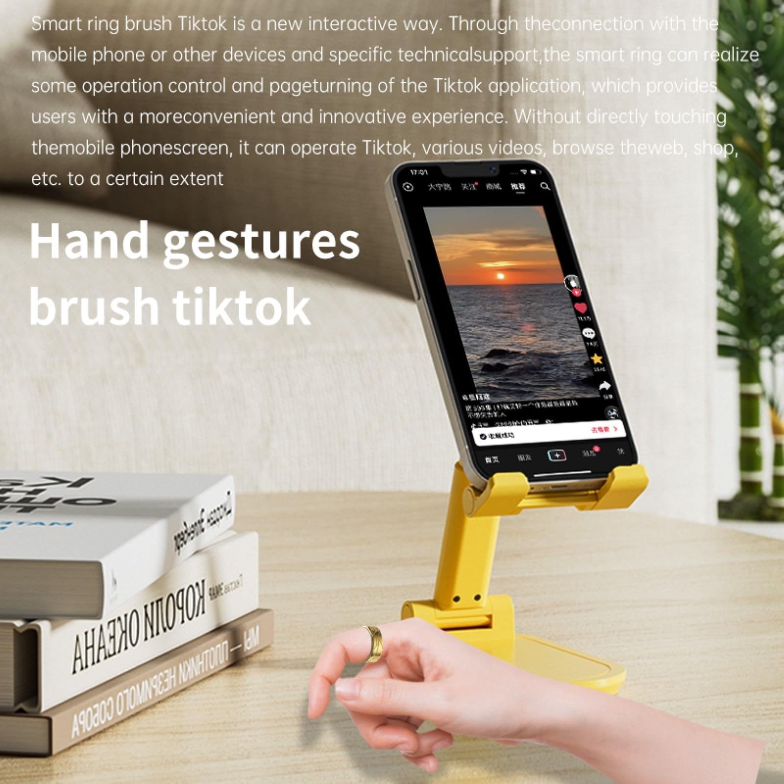 Anillo inteligente, rastreador de sueño, rastreador de ejercicios, tecnología de sensores avanzada, podómetros, anillo de salud, monitor de temperatura for deportes al aire libre(Silver+Charging case,