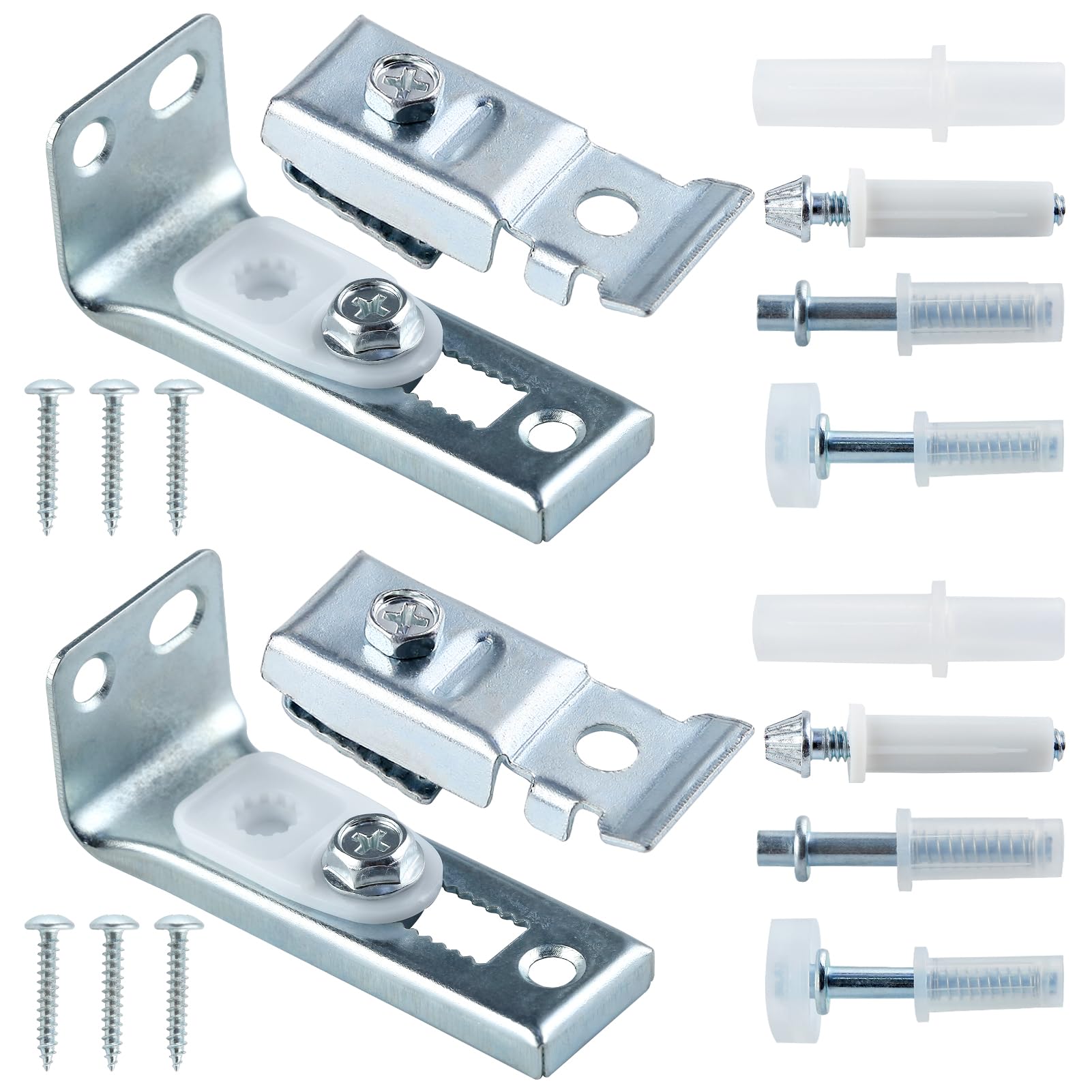 とりんどるどる LEONTOOL Bifold Door Hardware Kit 2 Pack Bi-fold Sliding Closet