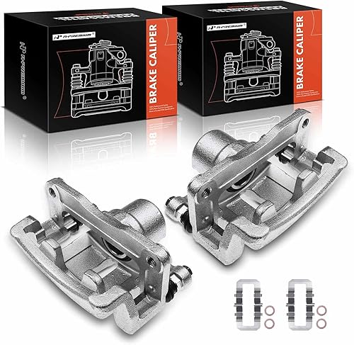 Miniatura 10 de A-Premium Conjunto de pinza de freno de disco con soporte compatible con los modelos GMC, Pontiac, Saturn y Chevy - Captiva Sport 2012-2015, Equinox