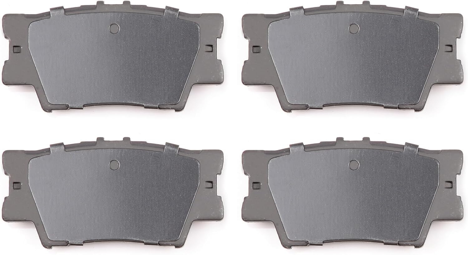 LSAILON [D1212] Rear Ceramic Disc Brake Pads Set For Lexus ES300h ES350 HS250h For Pontiac Vibe For Toyota Avalon For Camry Matrix For RAV4 [4PCS]