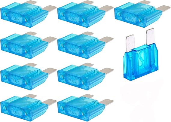 Voodoo 60 Amp Maxi Fuse Car Audio (10 Pack)