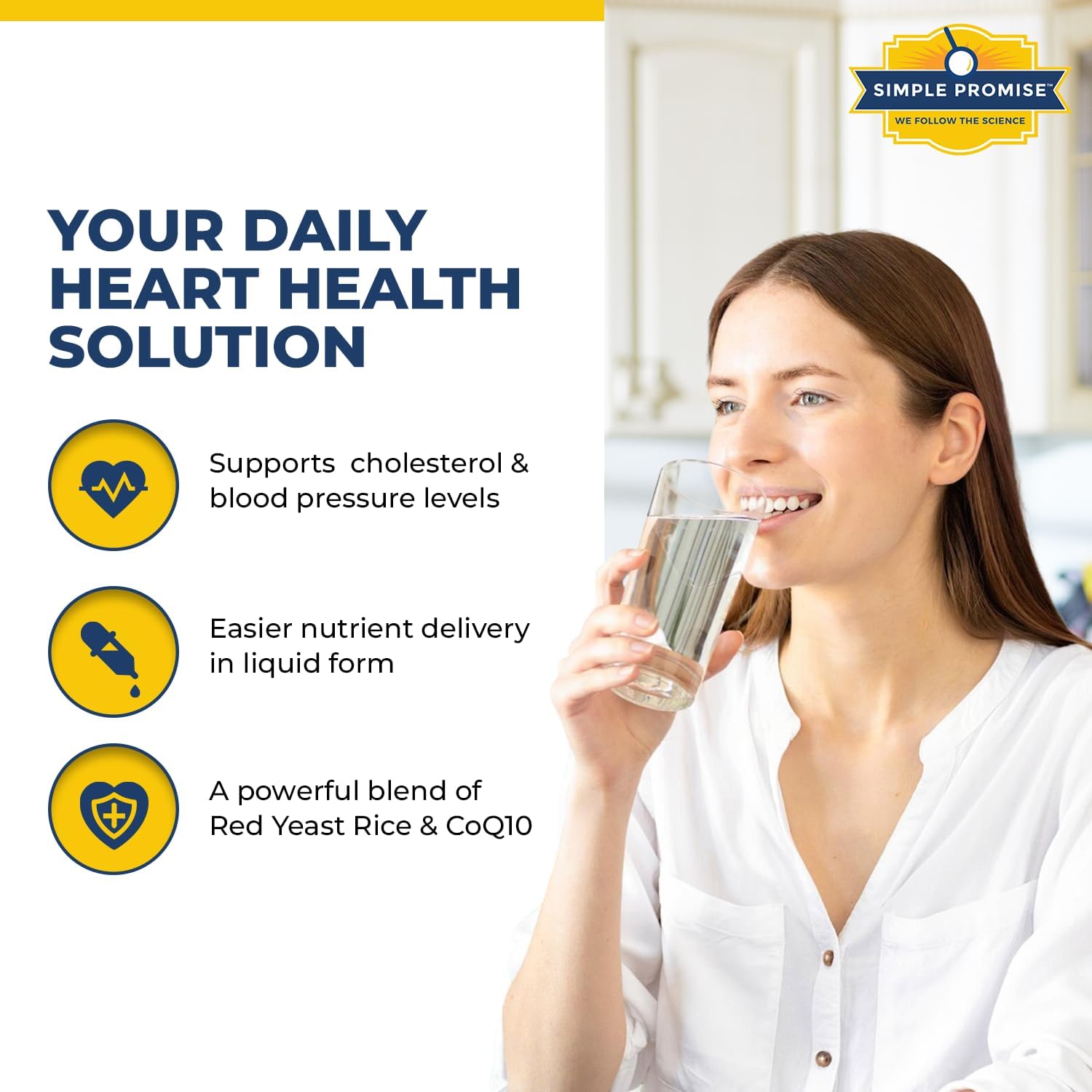Simple Promise Joint & Heart Support Bundle – Supports Hydration, Mobility & Heart Wellness – XentaFlex Electrolyte Powder & HeartAide Liquid Drops for Joint & Cardiovascular Support – 30-Day Supply