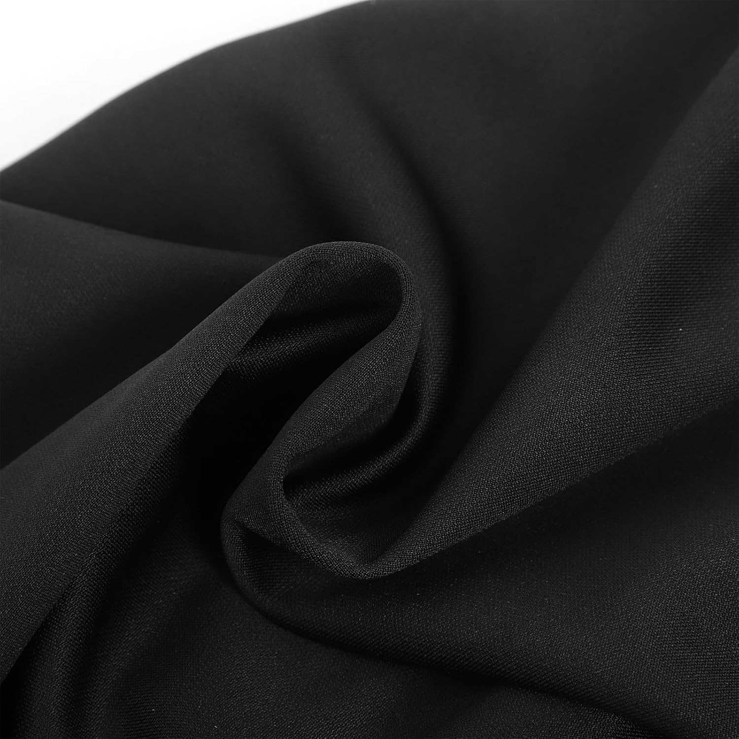 Men's Black Breathable Chef Pants with Elastic Waist and Drawstring, Sturdy Cotton Kitchen Work Pants for Men Featuring Convenient Storage Pockets, Classic Black Design Suitable