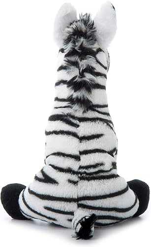 Miniatura 3 de The Petting Zoo Animal de peluche de cebra, regalos para niños, animales zoológicos salvajes Onez, juguete de peluche de cebra de 12.0in