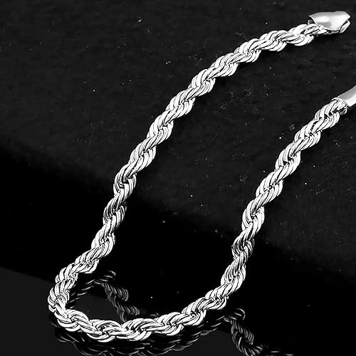 Miniatura 3 de Pulseras de plata de ley 925 pulseras vintage de moda para parejas, diseño ondulado hueco, brazaletes de joyería para fiestas