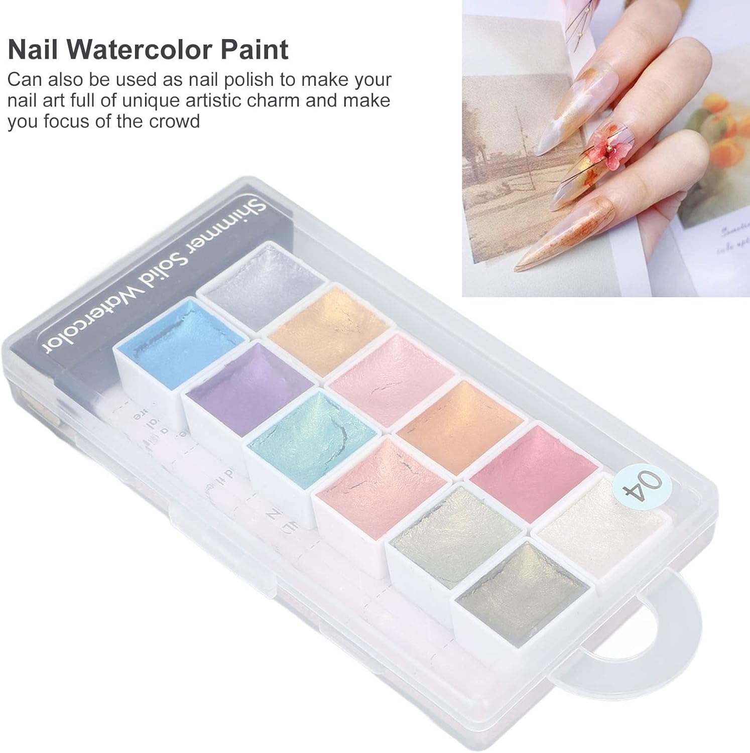 人気ブレゼント ネイル水彩絵の具 装飾12色ネイル水彩絵の具家庭用顔料 Correiodecarajas Com Br