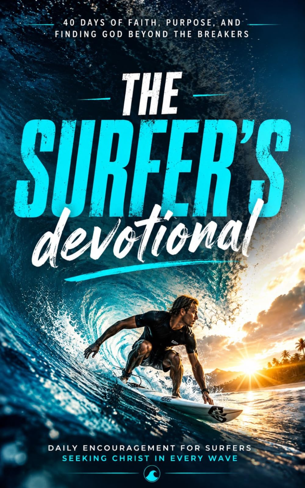 The Surfer's Devotional: 40 Daily Christian Devotions for Surfers About Faith, Ocean, Waves, Surfing, Strength, Courage, Patience, and Following Jesus Christ