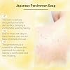 Natural Persimmon Soap 3.5 oz 100 g | Persimmon Soap that Gently Cleans, Effectively Reduces Body Odor