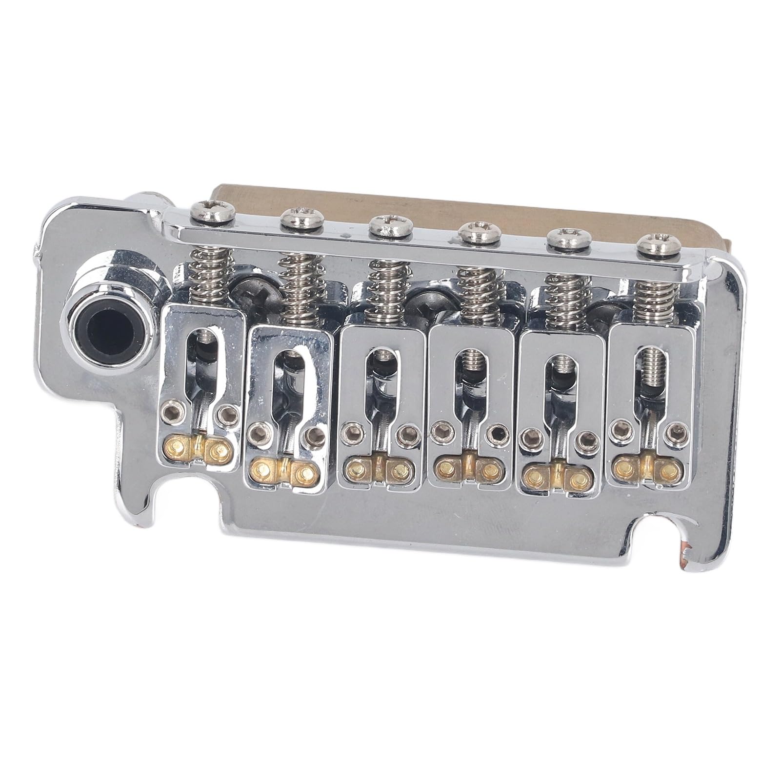 Guitar Tremolo Bridge Premium Metal 2 Point Electric Guitar Tremolo Bridge con braccio spinta in ottone per chitarre Strat Musicisti e appassionati professionisti