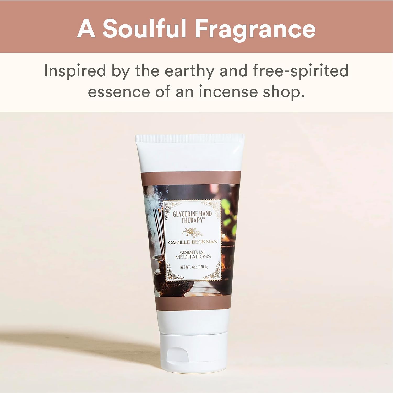 Camille Beckman Glycerine Hand Therapy Cream, Spiritual Meditations, 6 Ounce - Image 2
