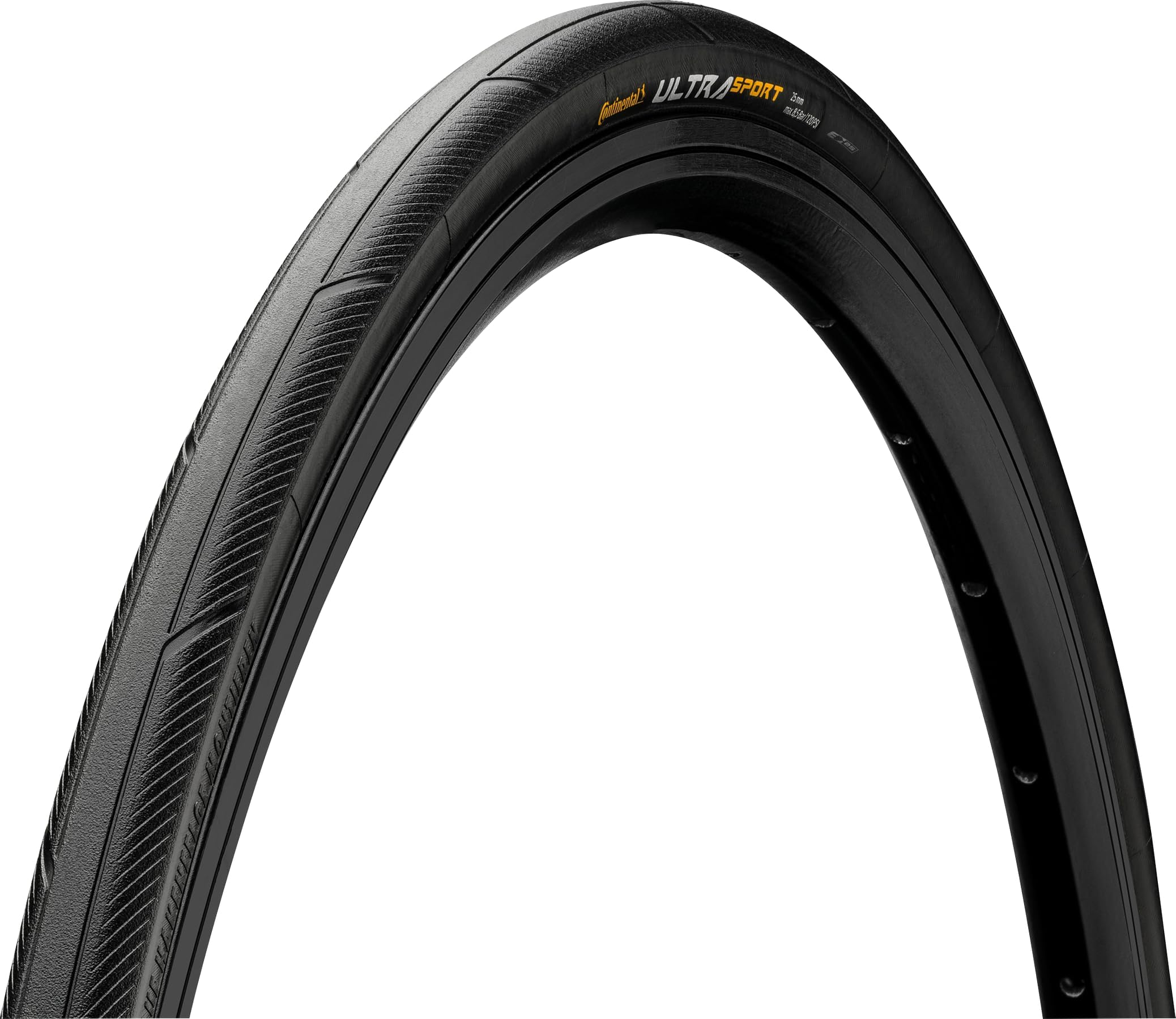 Ultra Sport III - Road Bike Tire | Versatile Road Tire with Modern Tread Design - E25 Ebike Rated - PureGrip