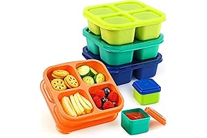 Caperci Lunchable Snack Containers: Kids' Lunchbox Essential