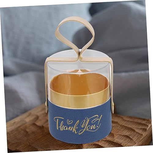 Miniatura 2 de Alipis Caja de regalo transparente de 2 piezas, cajas de regalo de dulces, decoración de bolsas de golosinas transparentes, bolsa de dulces de Año