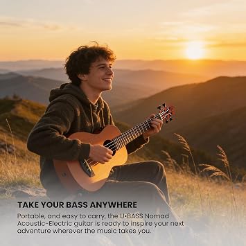 Kala Nomad U-Bass Acoustic-Electric Ukulele Bass
