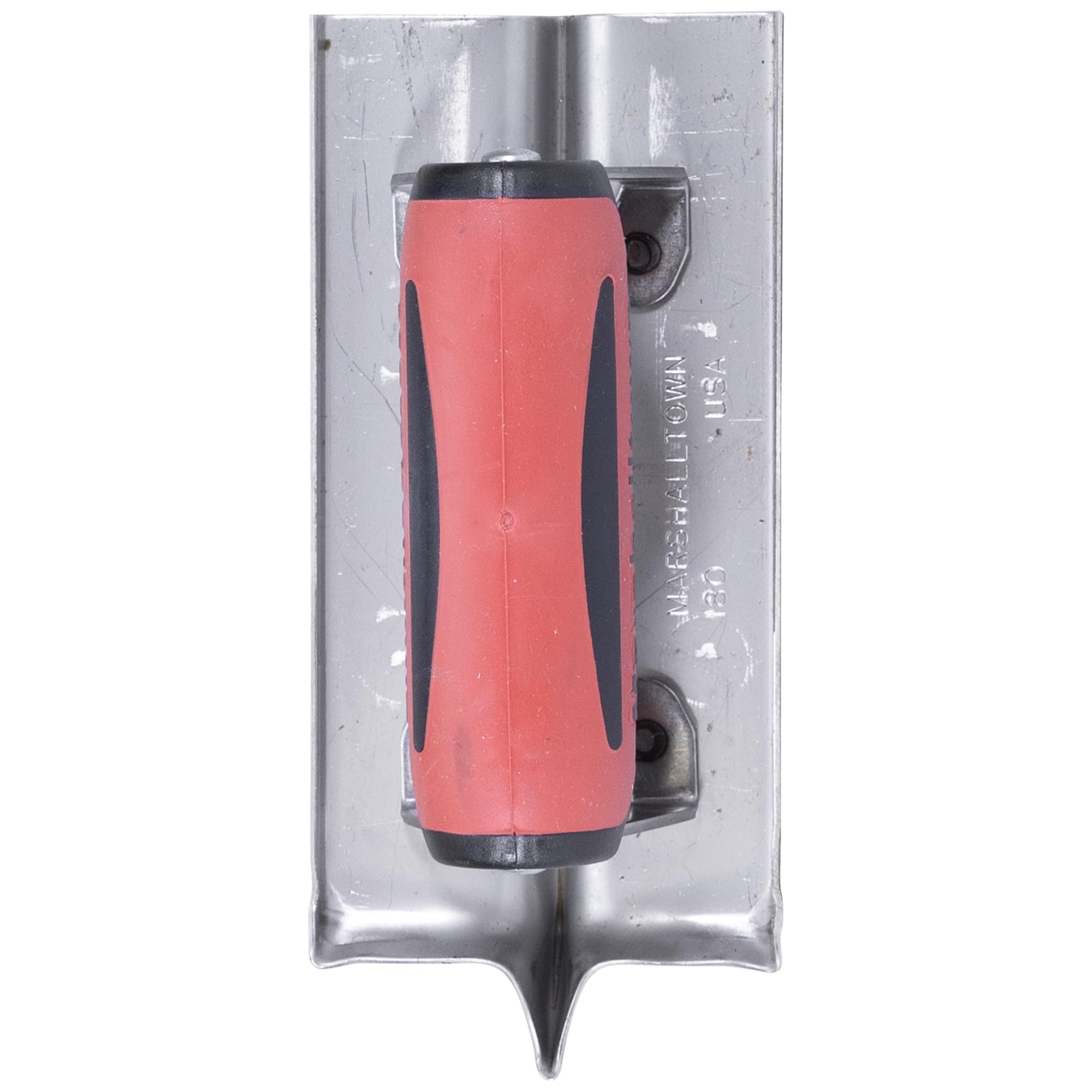 Groover Marshalltown - R 6 mm, L 13 mm, P 13 mm con impugnatura Durasoft, in acciaio inossidabile, utensili per pavimenti e calcestruzzo, dimensioni: 152x76 mm