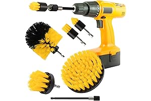 Drill Brush Attachment Set