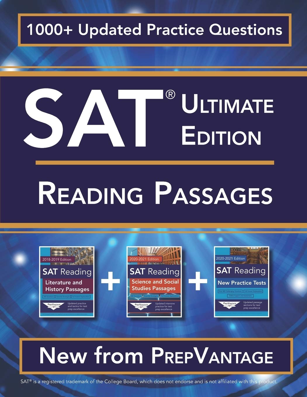 SAT Reading Passages: Ultimate Edition: 1 (Prepvantage Ultimate Editions)
