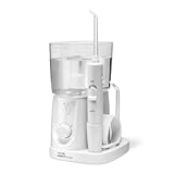 Nano Plus Water Flosser For Teeth&comma; Portable Electric Power&comma; Compact For Travel and Home&comma; 4 Flossing Tips&comma; ADA Accepted&comma; White WP-320