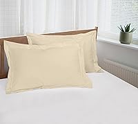 Vista 8 de Royale Linens Paquete de 2 fundas de almohada tamaño Queen de 20 x 30 pulgadas, microfibra cepillada de 1800, fundas de almohada de cama