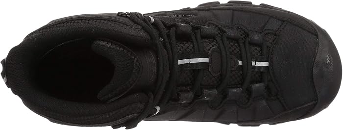 Обувь KEEN Targhee Exp Mid WP, цвет: Чёрный — фото 6