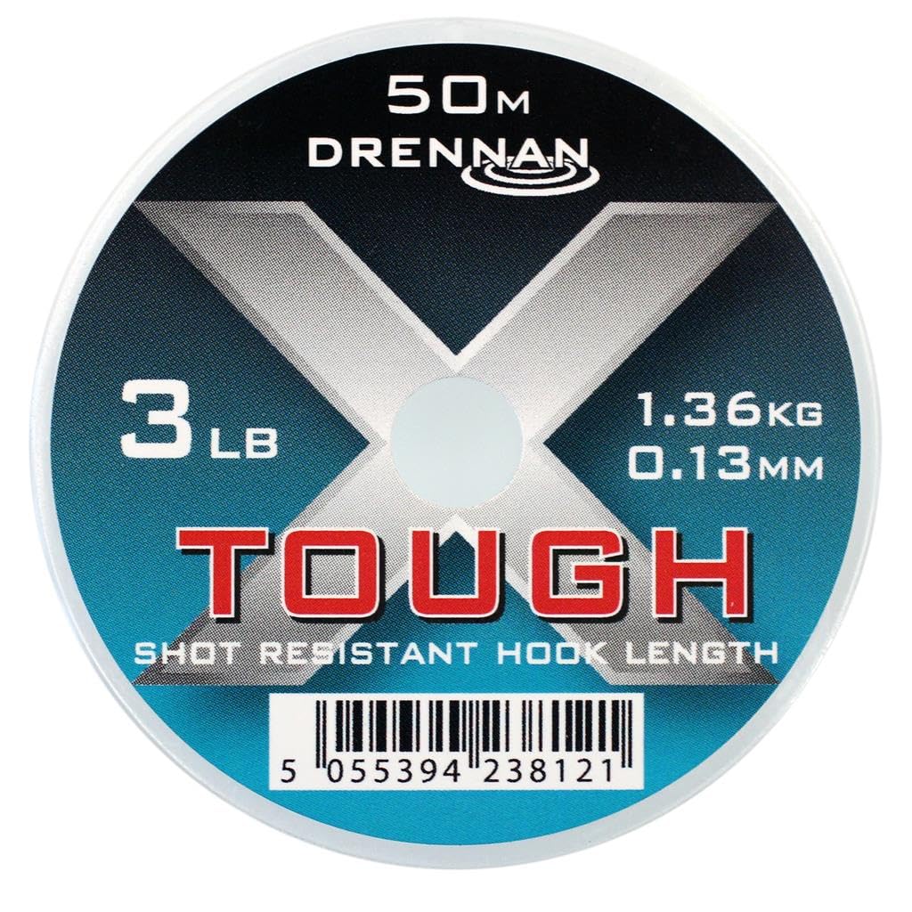 Drennan X Tough Hooklength 50m (3lb)