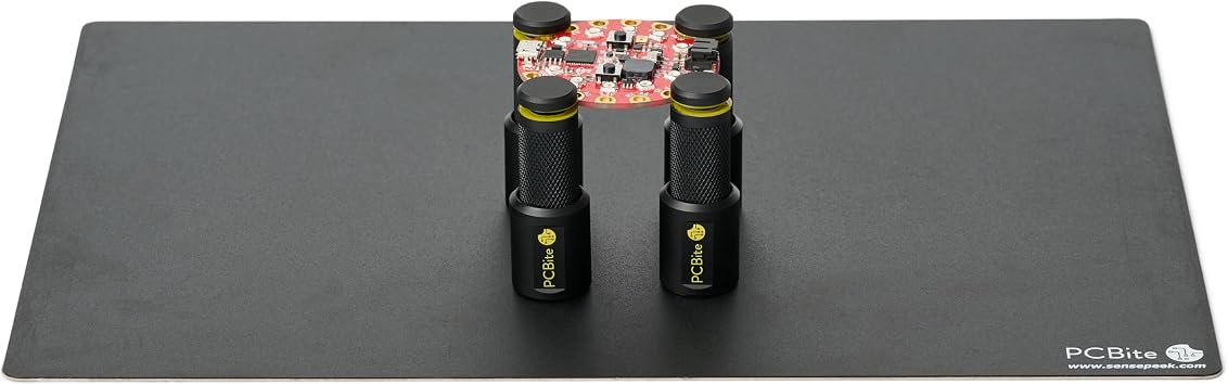 PCBite Kit L Large Insulated Base Plate | PCB Holder Kit | Hands-Free Soldering | Rework Station