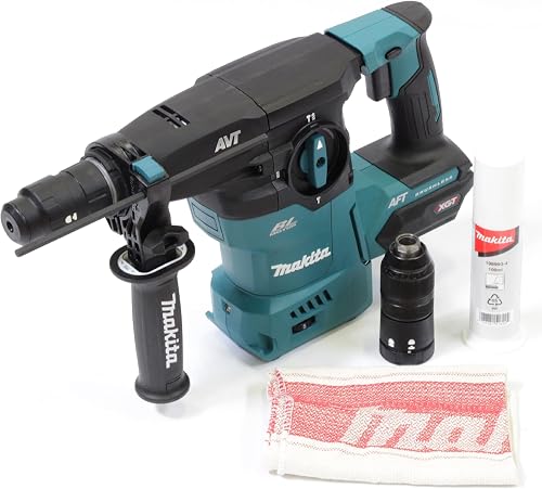 HR009GZ Cordless Combination Hammer 40 V Max. with Quick-Change Chuck (Without Batteries, Without Charger)
