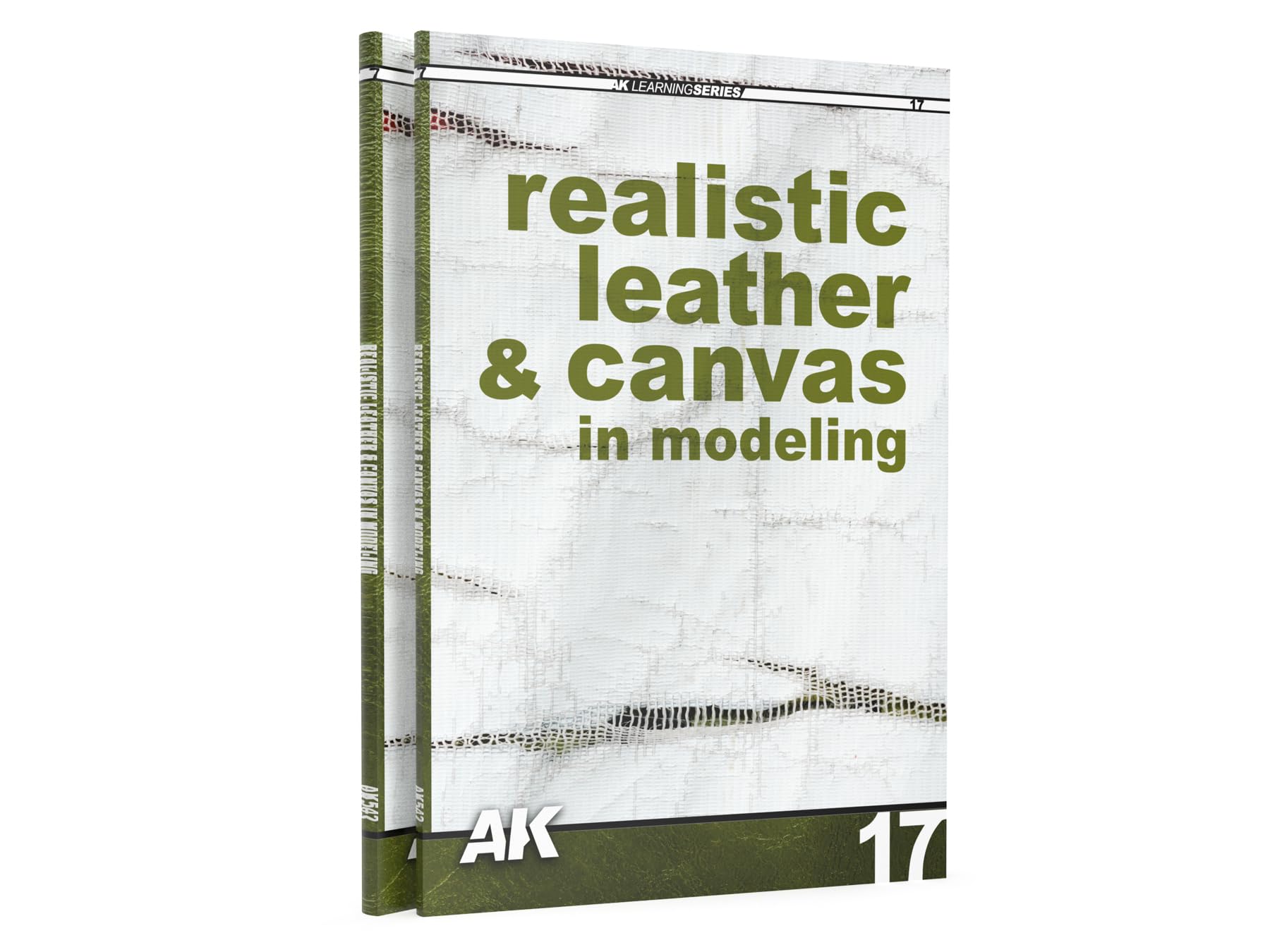 AK Book AK542 Learning 17 Realistic Leather & Canvas (88 Pages) (EN)