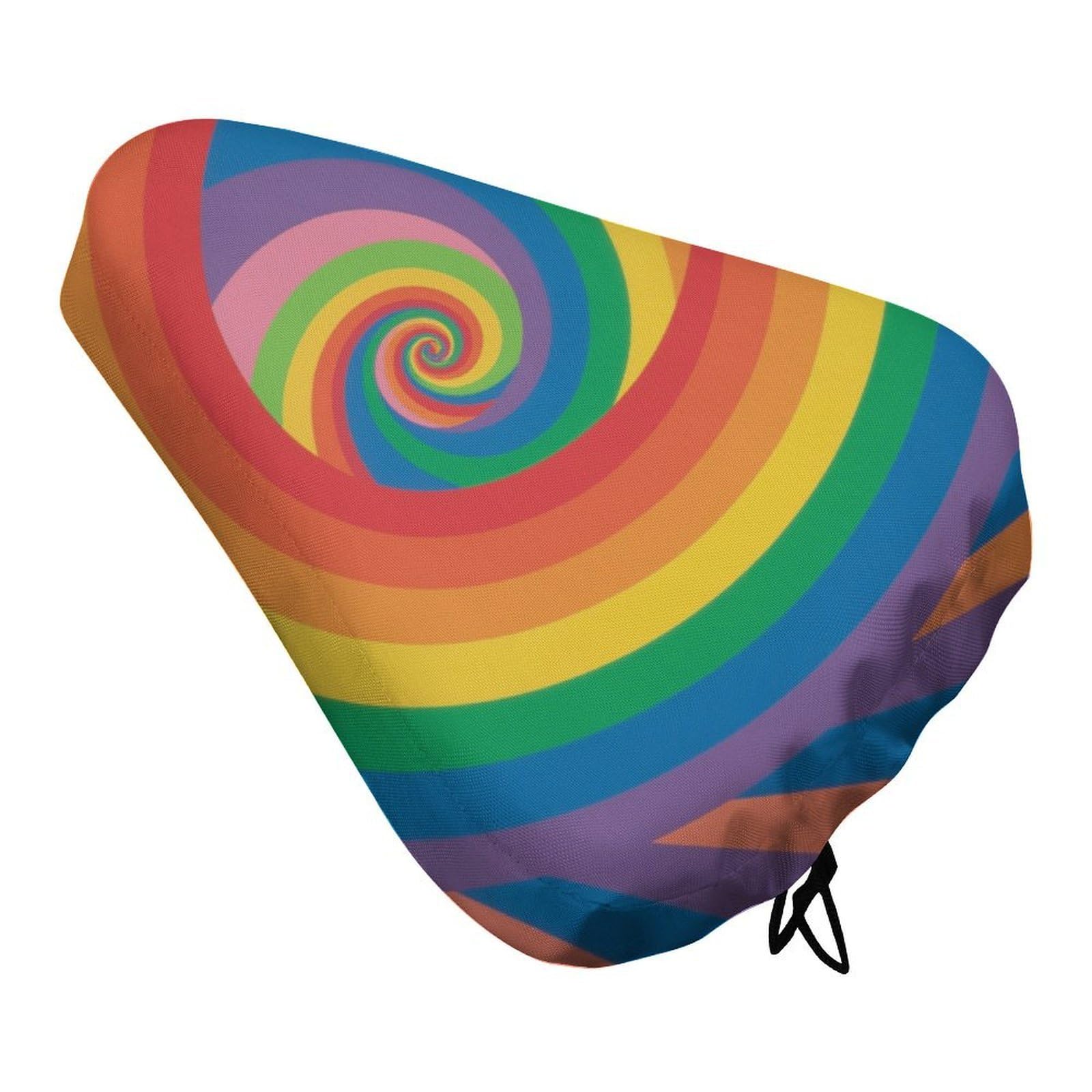 Treer Fahrradsattel Abdeckung Wasserdicht - 2 Stück Geometrie Design