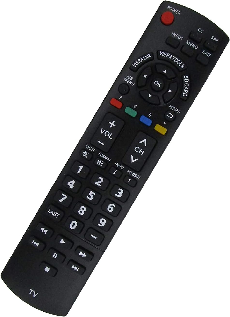 Easytry Remote Control for Panasonic Viera TCL47E501 TC
