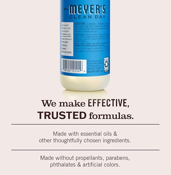 MRS. MEYER'S CLEAN DAY Room Spray, Blueberry Scent, 8 Fl Oz Bottle