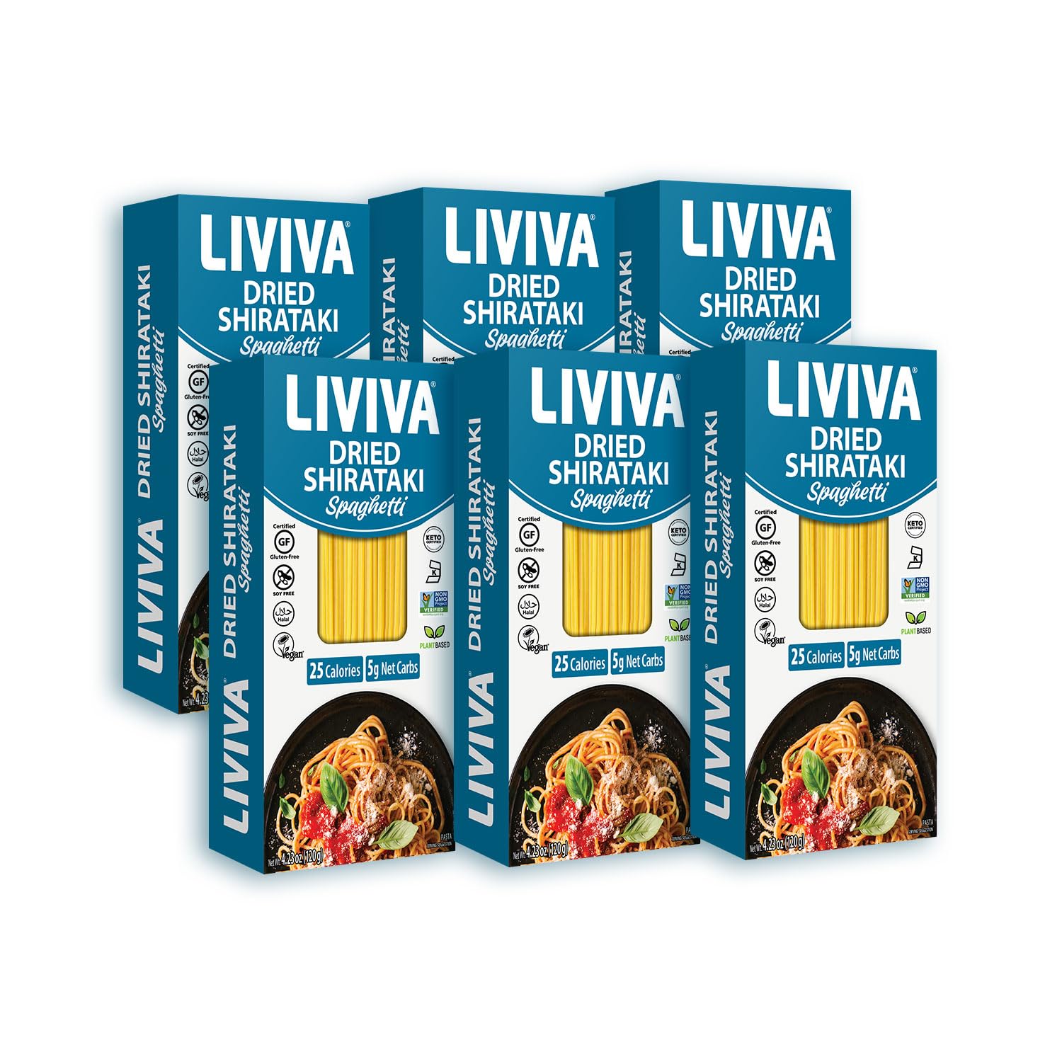 Liviva Shirataki Spaghetti, 120 GR