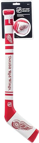 Vista 8 de Franklin Sports NHL Team - Juego de mini palos de hockey suaves – NHL Team de espuma suave Mini palo de hockey y pelota – Gran juguete para niños