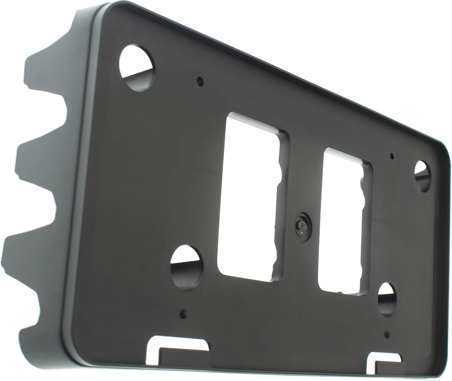 Страна view of the Garage-Pro license plate bracket, showing its depth and construction