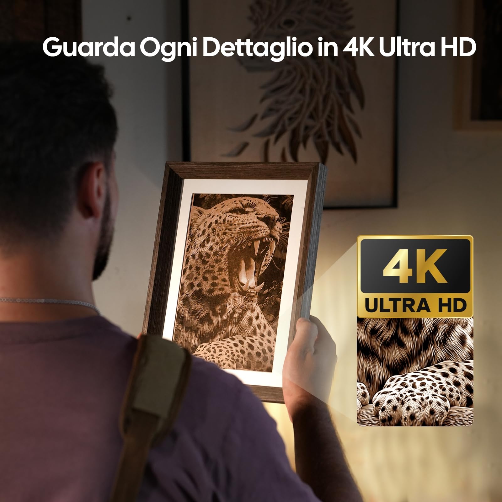 LaserPecker LP2 Plus Incisore Laser 10W a Diodo Mini Macchina per Incisione Ultraveloce Velocità 4000mm/s Risoluzione 4K Portatile per Legno, Pelle, Pietra, Acrilico, Metalli Rivestiti, DIY