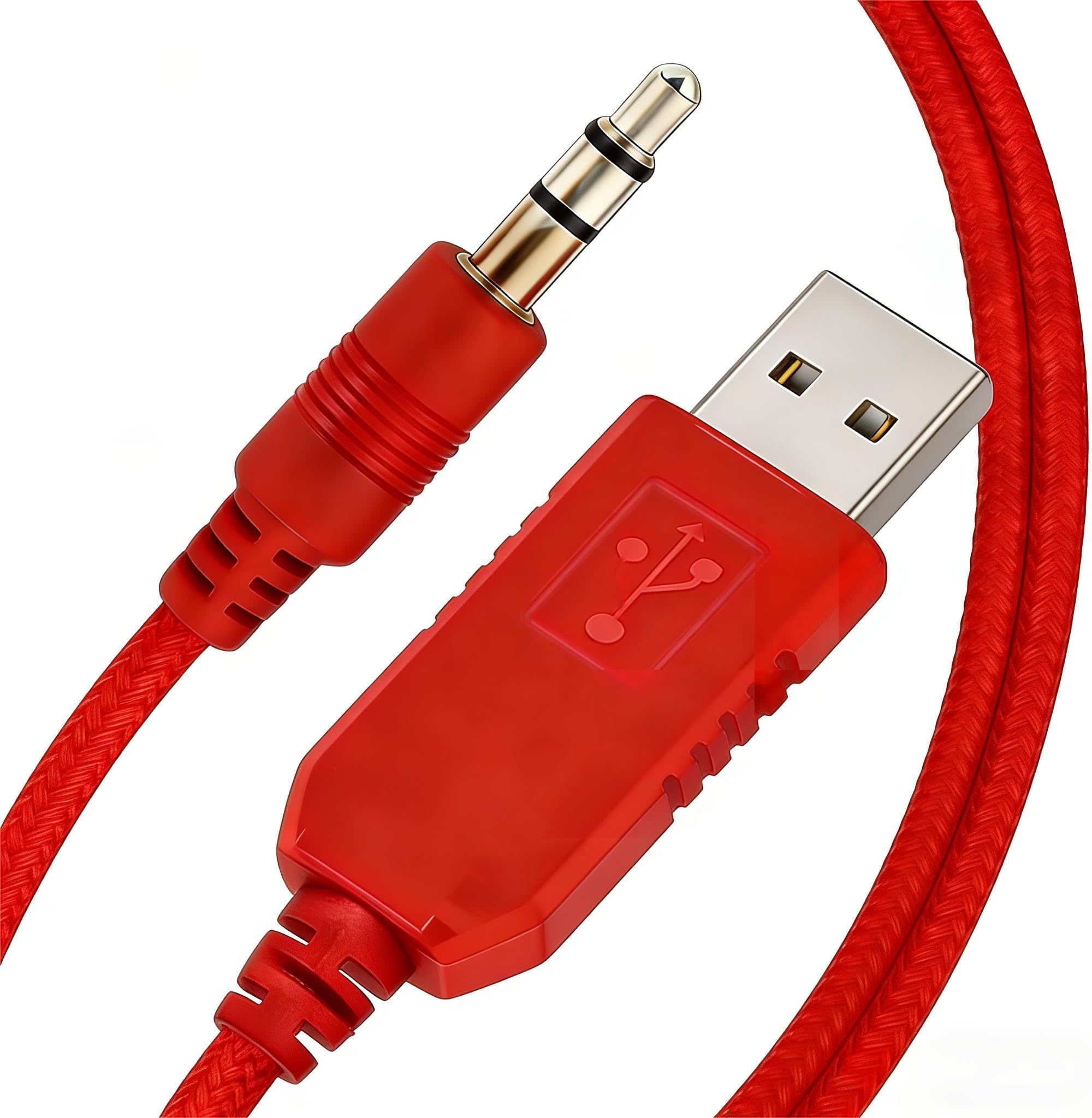 - USB Glucose Meter Cable for Onetouch Ultra2, UltraMini, UltraLink, and Ultra Smart Glucose Meter Cable, Red, 1M