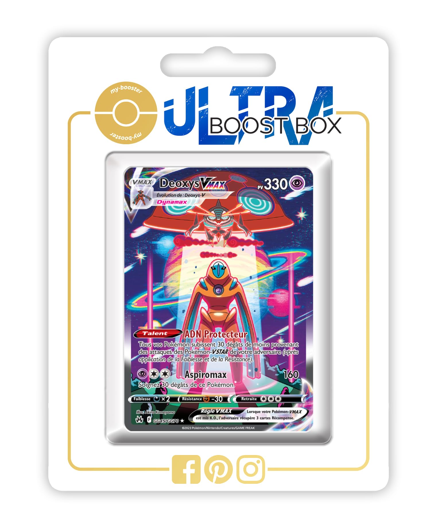 Deoxys VMAX GG45/GG70 Alternative Pokémon Secret Gallery
