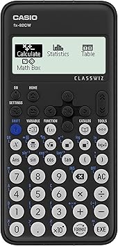 Casio FX-82CW Scientific Calculator, Office Calculators with over 290 Functions and 4 Grayscale HD Natural Display